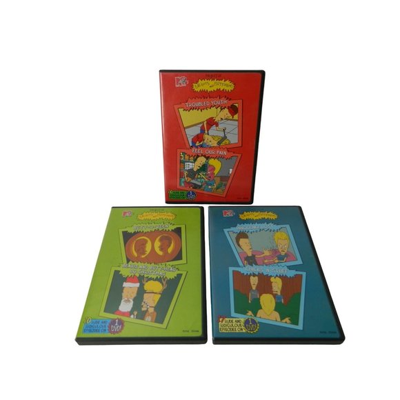 Best of Beavis Butt-Head MTV Butt-O-Ween Do Christmas Innocence Lost Chicks 3DVD - Picture 1 of 16